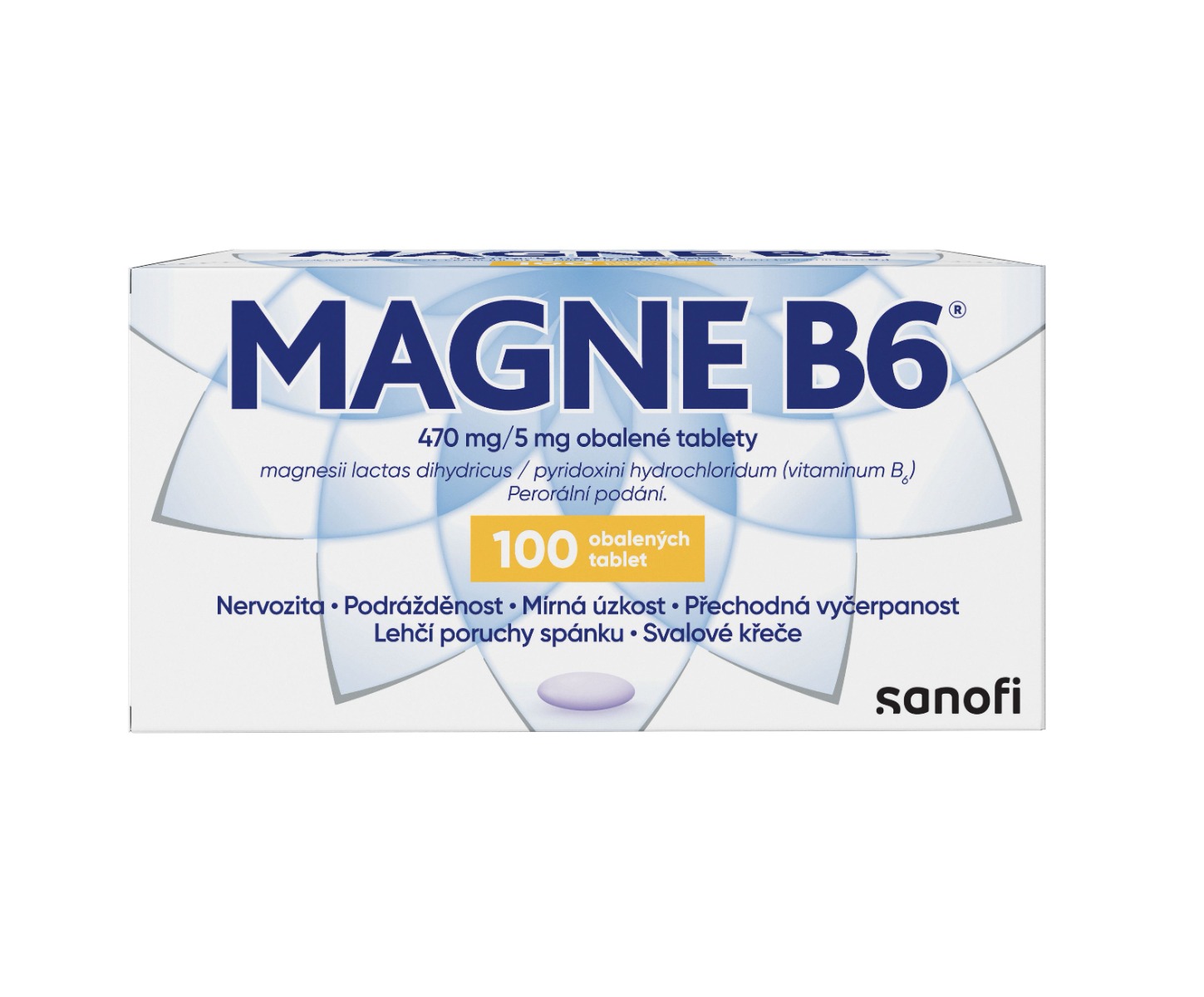 Magne B6 470 mg/5 mg 100 tablet