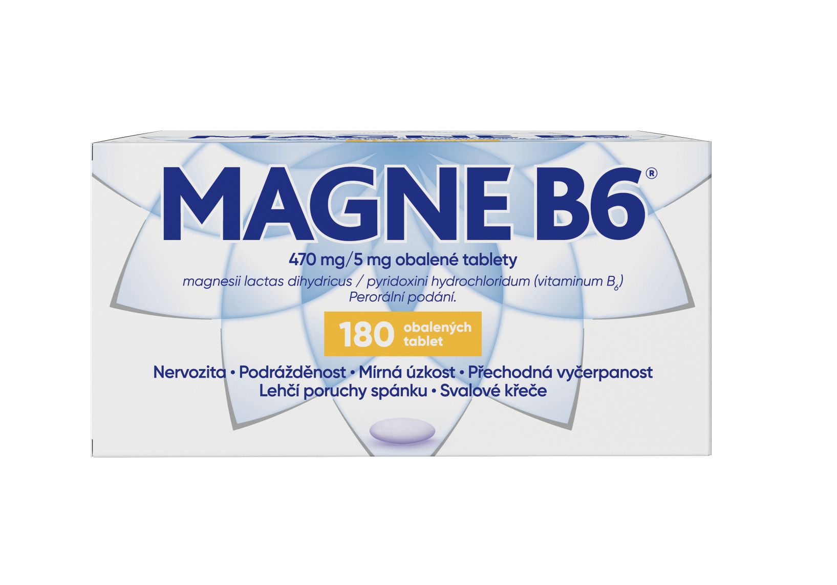 Magne B6 470 mg/5 mg 180 tablet