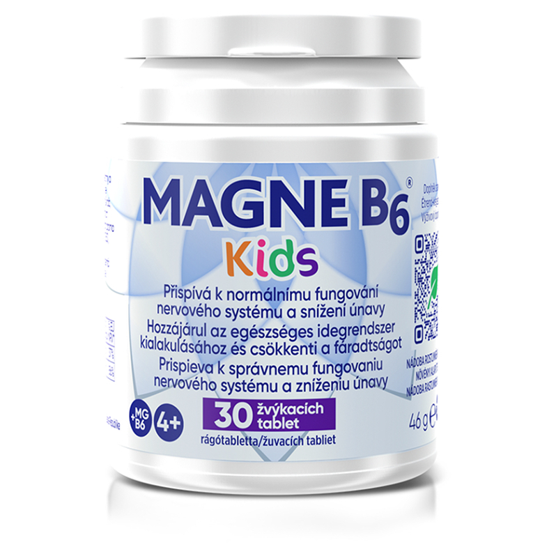 MAGNE B6 Kids 30 žvýkacích tablet