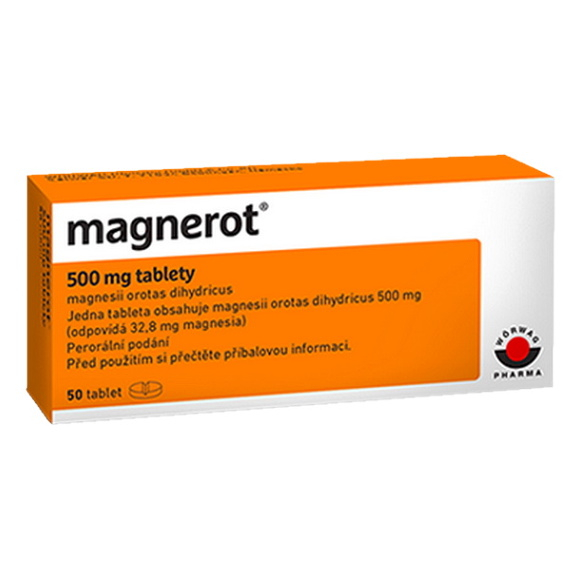 MAGNEROT 500 mg 50 tablet