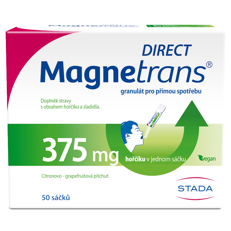 MAGNETRANS Direct 375 mg 50 sáčků