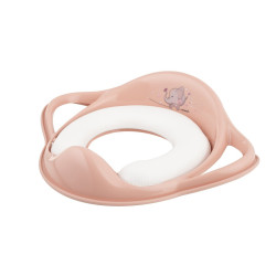Maltex Redukce na WC s úchyty měkká Sloník Minimal - peach rose