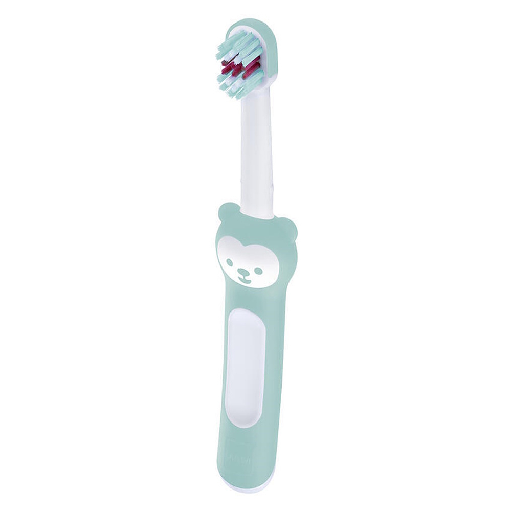 MAM Baby's brush kartáček na zuby 6+m tyrkysový 1 kus