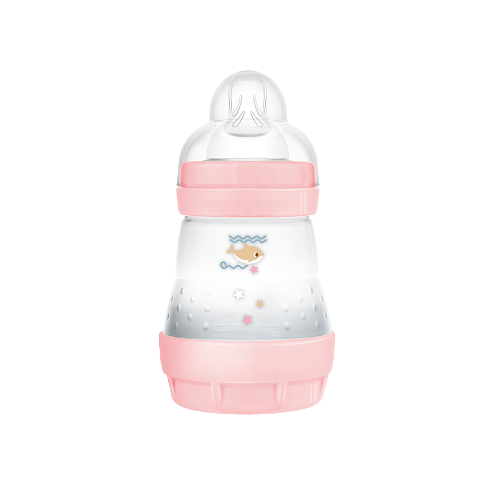 MAM Lahev anti-colic růžová 0m+ 160 ml