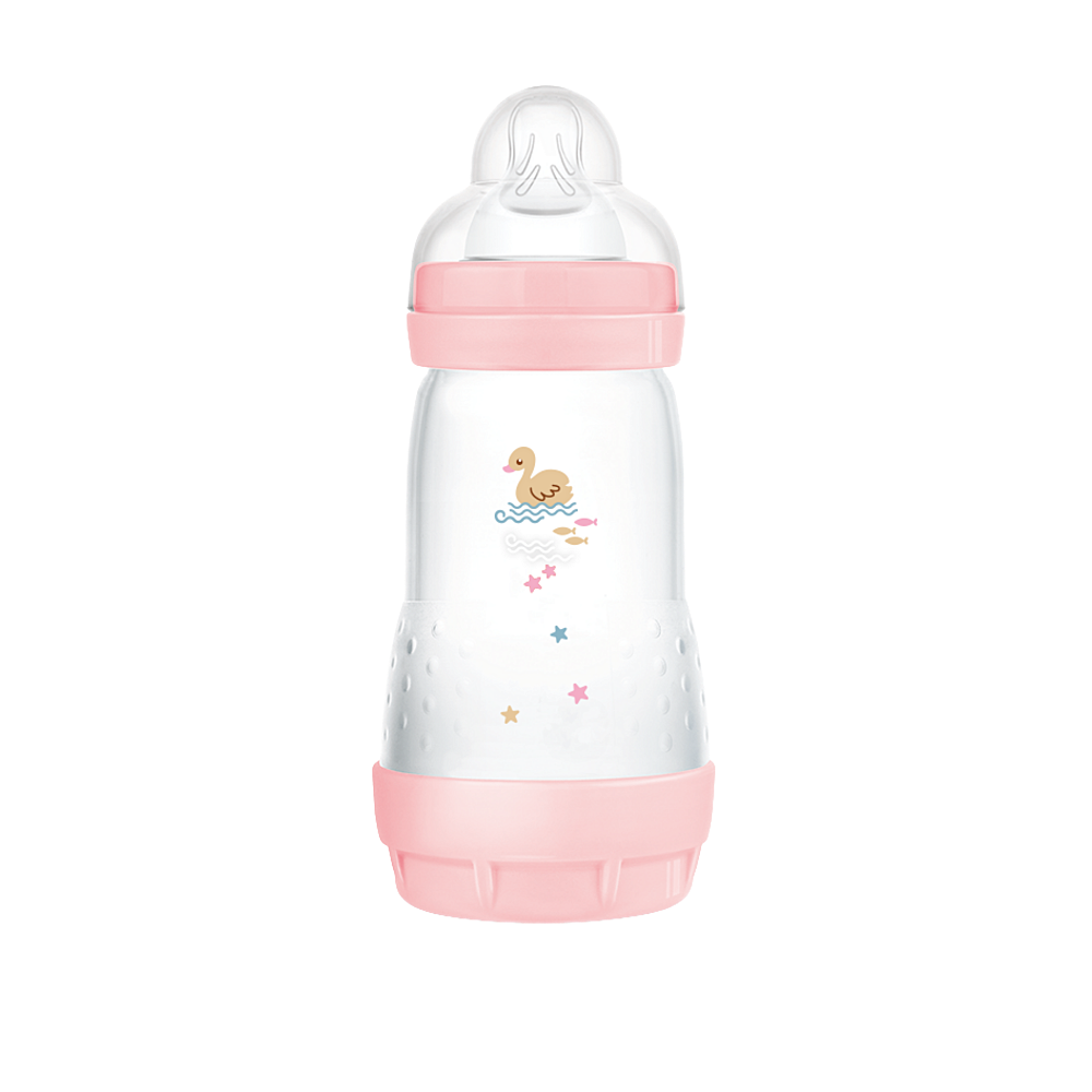 MAM Lahev anti-colic růžová 2m+ 260 ml