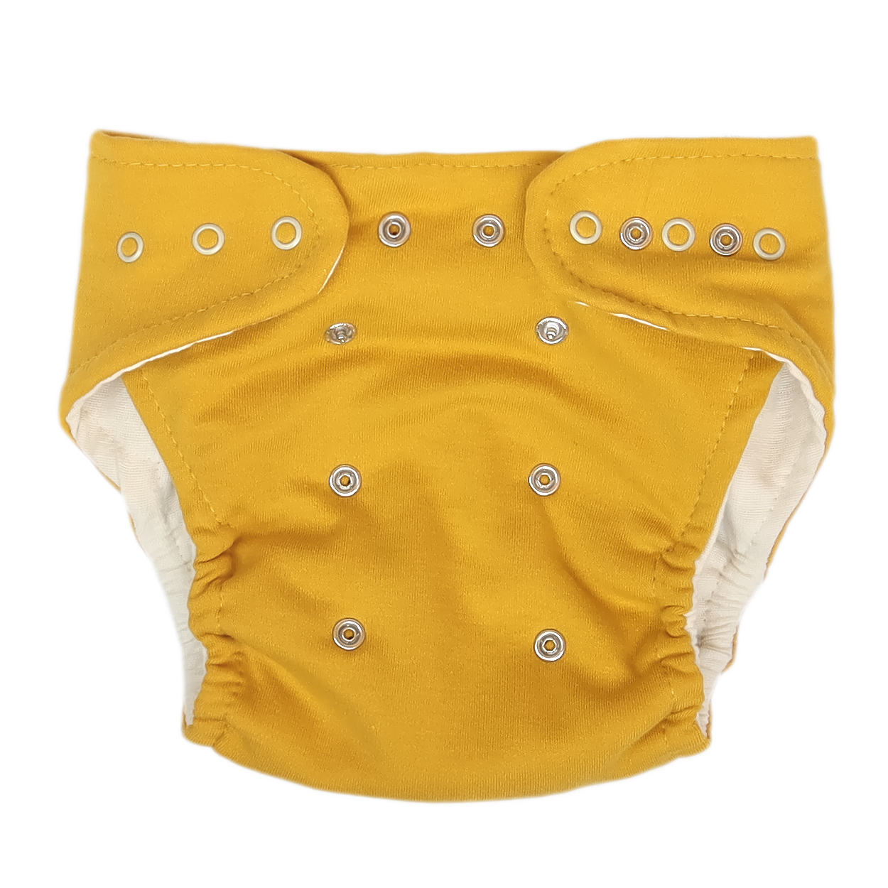 Mamatti Látková plenka EKO sada - kalhotky + 2 x plenka, Mýval, vel. 5 - 14 kg hořčicová