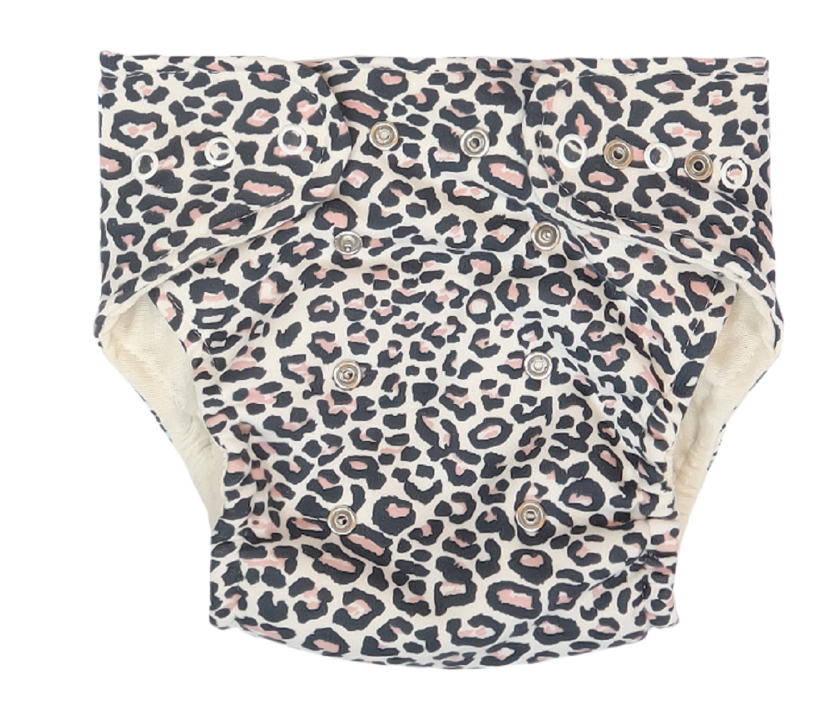 Mamatti Látková plenka EKO sada - kalhotky + 2 x plenka, Gepardík, vel. 5 - 14 kg