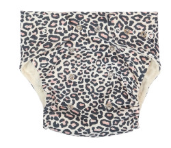 Mamatti Látková plenka EKO sada - kalhotky + 2 x plenka, Gepardík, vel. 5 - 14 kg