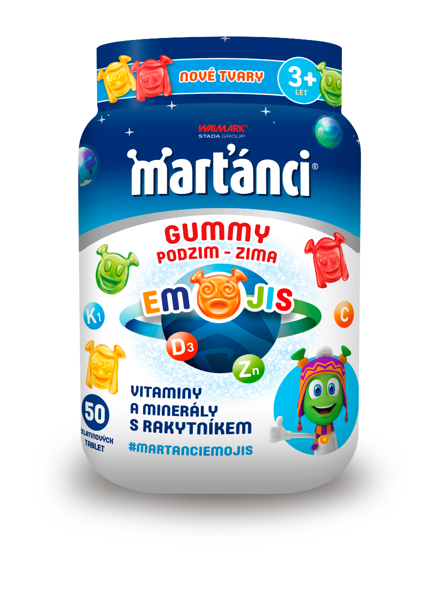 Marťánci Gummy PODZIM - ZIMA 50 ks