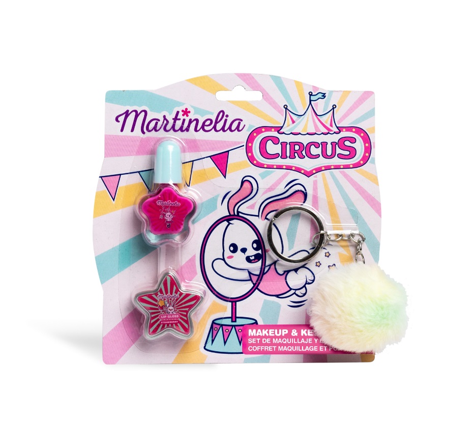 Martinelia Circus make-up set s klíčenkou