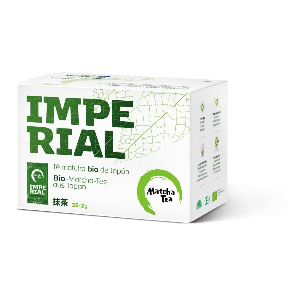 MATCHA TEA Imperial jemně mletý zelený čaj BIO 25x2 g