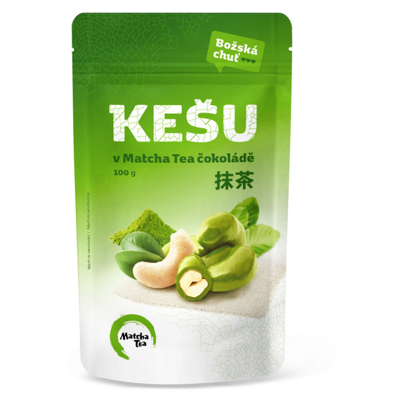 MATCHA TEA Kešu v čokoládě 100 g