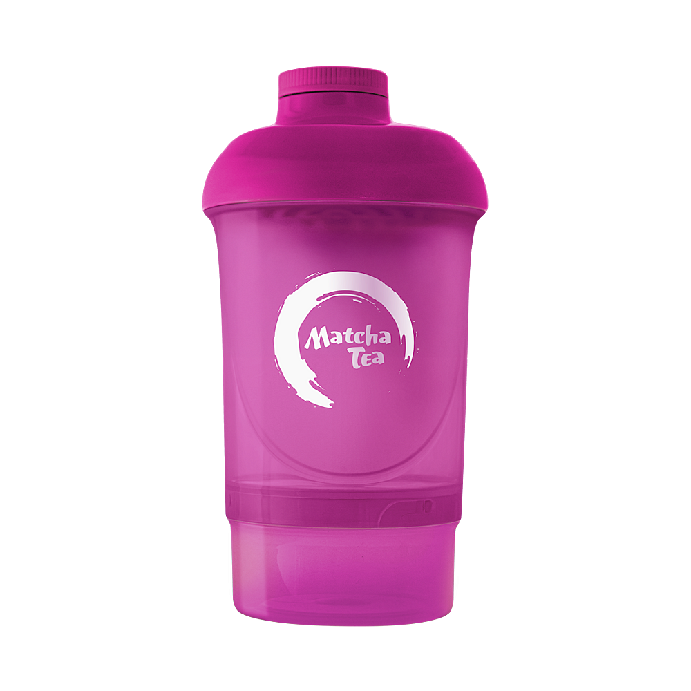MATCHA TEA Šejkr růžový 300 ml