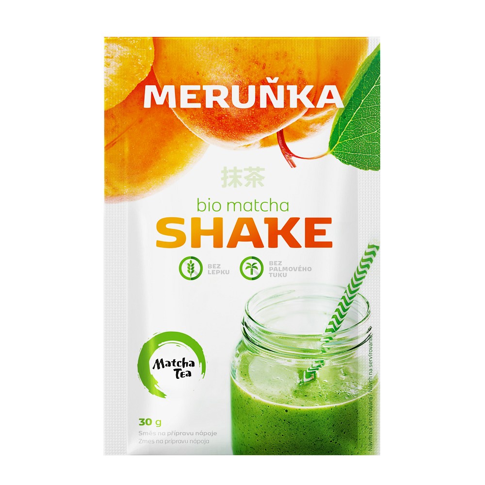 MATCHA TEA shake meruňka 30 g BIO