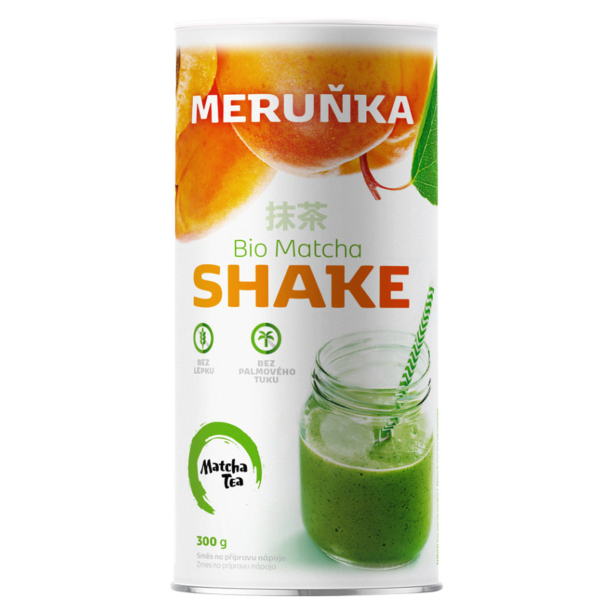MATCHA TEA Shake meruňka BIO 300 g