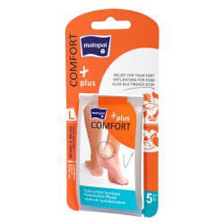 MATOPAT Comfort Plus hydrokoloidní náplast L 42 x 68 mm 5 kusů