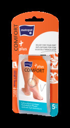 Matopat Comfort Plus hydrokoloidní náplasti L 42 x 68 mm 5 ks