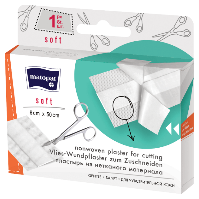 MATOPAT Matopat Soft 6 cm x 50 cm 1 kus