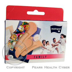 MATOPAT Set Family 17 ks náplast