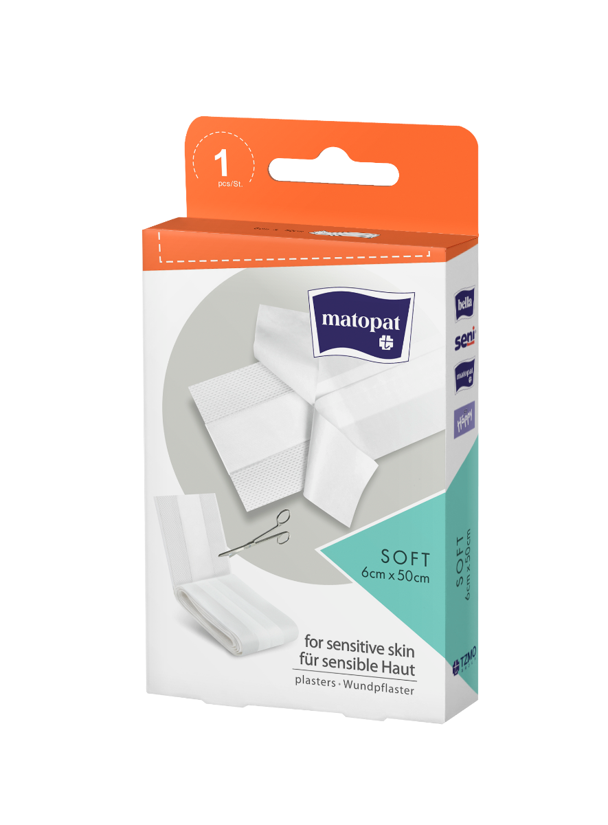 Matopat Soft 6 cm x 50 cm náplast 1 ks