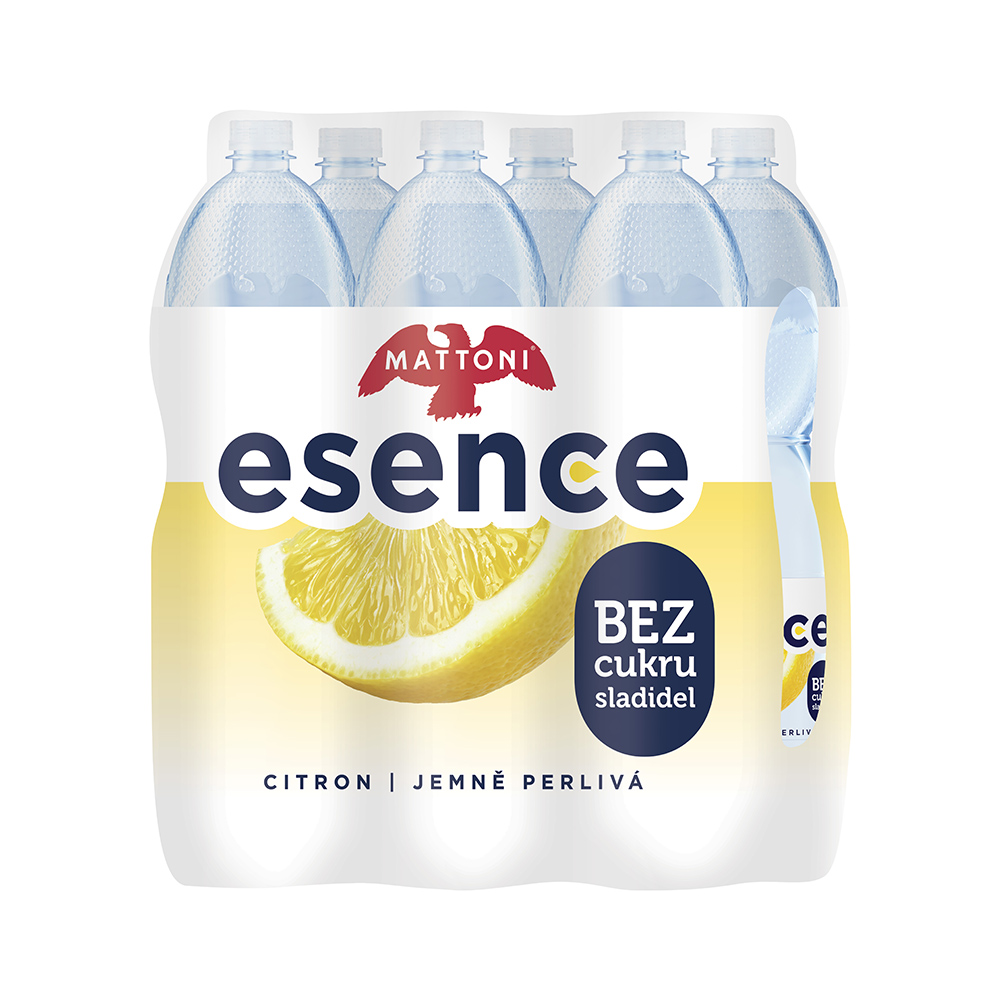 Mattoni Esence citron bez cukru 6x1,5 l