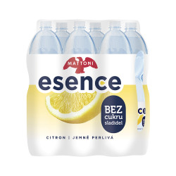 Mattoni Esence citron bez cukru 6x1,5 l