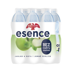 Mattoni Esence jablko máta bez cukru 6x1,5 l