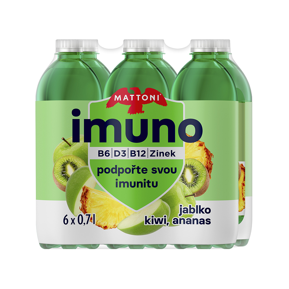 Mattoni Imuno jablko kiwi ananas 6x0,7 l
