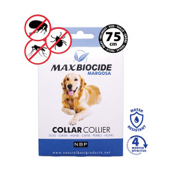MAX BIOCIDE Collar dog antiparazitní obojek pro psy 75 cm