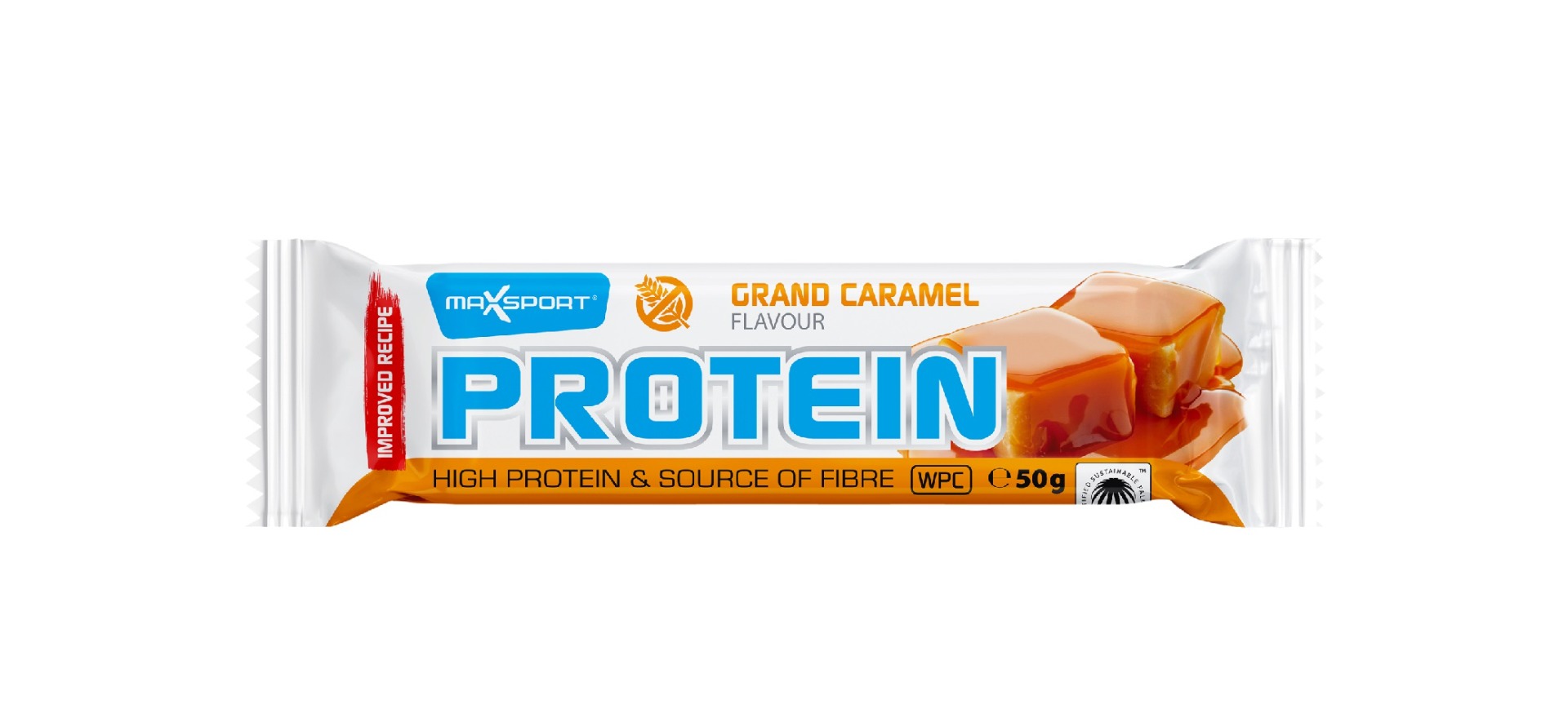 Max Sport Protein snack Grand caramel 50 g