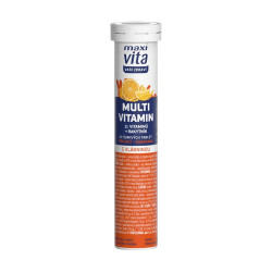MAXI VITA Multivitamin + rakytník 20 šumivých tablet