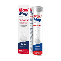 MAXIMAG Organic 20 šumivých tablet