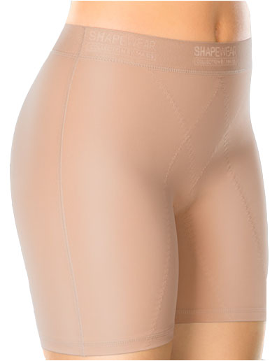 MAXIS LIFTING BRIEFS vel. L stahovací kalhotky s nohavičkami světlé tělové