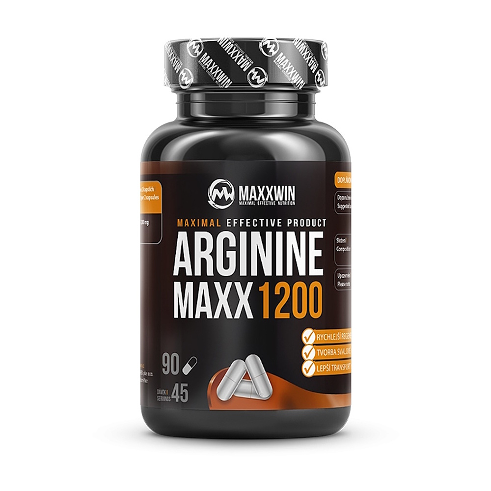 MAXXWIN Arginine maxx 1200 90 kapslí