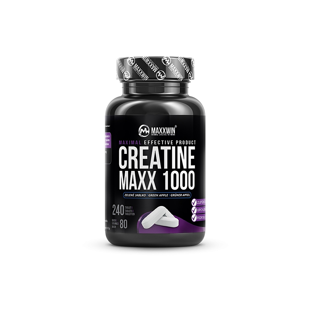 MAXXWIN Creatine maxx 1000 zelené jablko 240 tablet