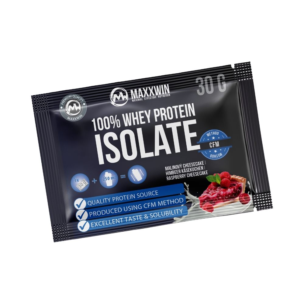 MAXXWIN ISO PROTEIN 90 30 g malinový cheescake