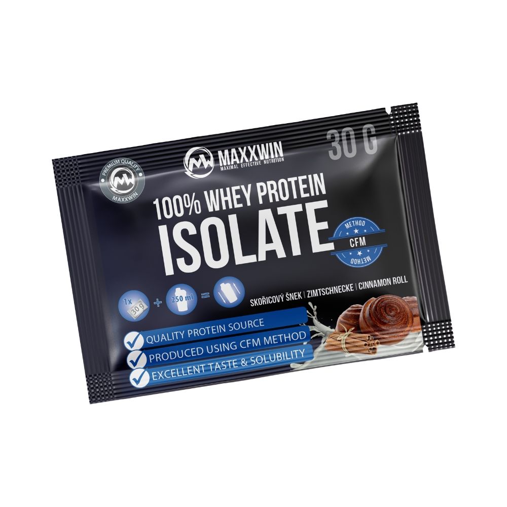 MAXXWIN ISO PROTEIN 90 30 g skořicový šnek