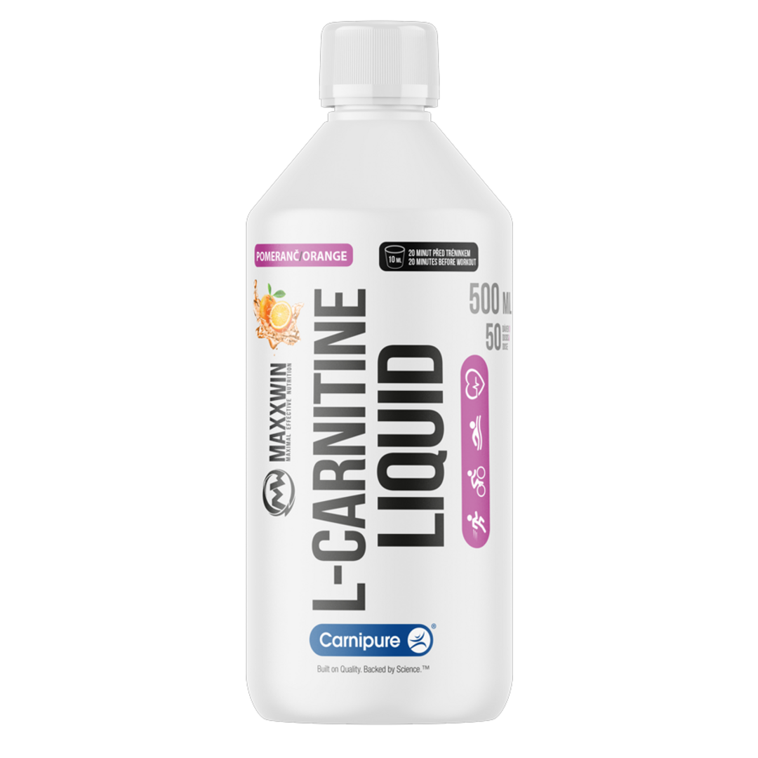 MAXXWIN L-Carnitine Liquid 500ml - višeň