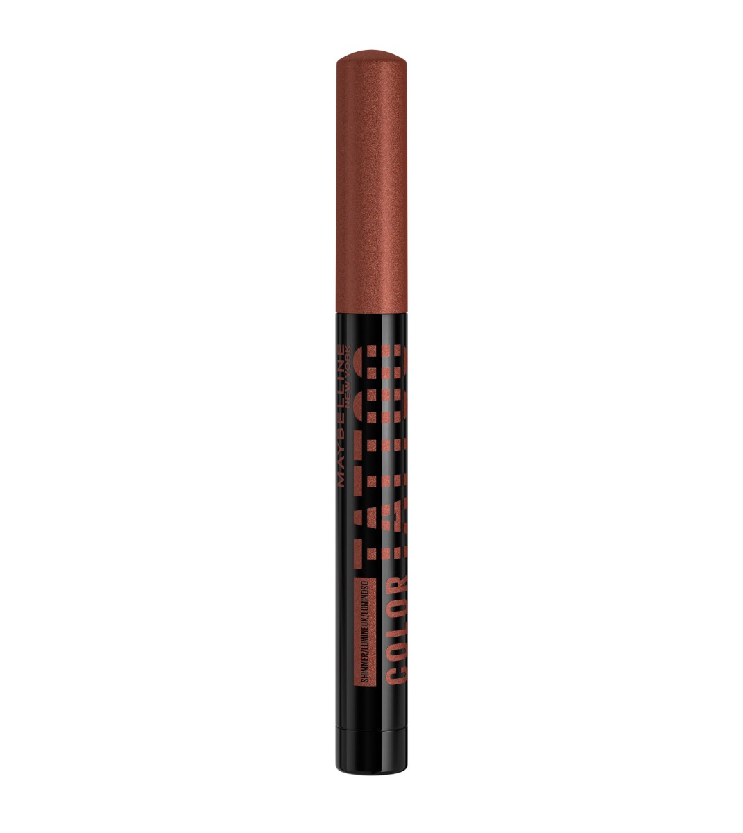Maybelline Color Tattoo 24H odstín 130 I Am Spicy tužka na oči 3v1 1,4 g