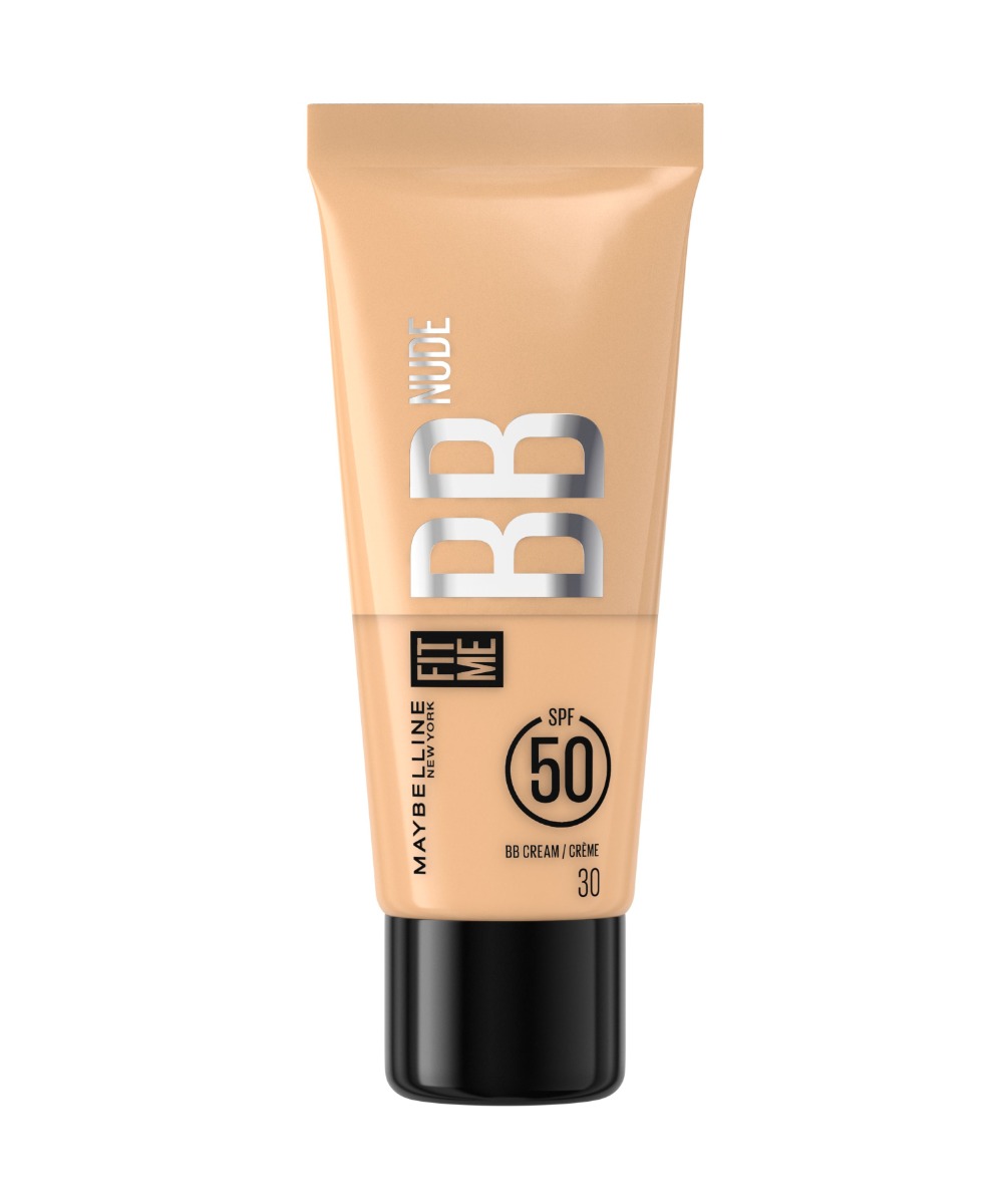 Maybelline Fit me odstín 30 Nude SPF50 BB krém 30 ml