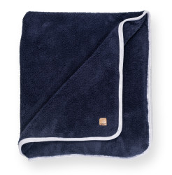 MBaby Jemná chlupáčková dečka Polar 90x100 cm, granátová