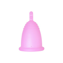 Me Luna Menstruační kalíšek Soft M se stopkou růžová (MELU019)
