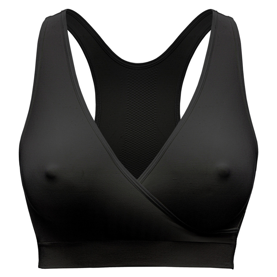 MEDELA Noční těhotenská a kojící podprsenka Keep Cool™ M černá 1 ks