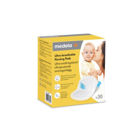 MEDELA Prsní vložky jednorázové ultra prodyšné 30 kusů