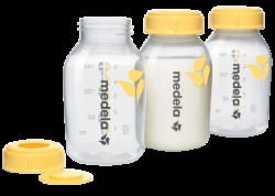 MEDELA Sada lahviček na uskladnění mléka 150 ml 3 ks
