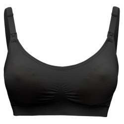 MEDELA Ultra těhotenská a kojící podprsenka Keep Cool™  L černá 1 ks