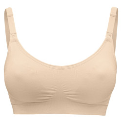MEDELA Ultra těhotenská a kojící podprsenka Keep Cool™ M béžová 1 ks