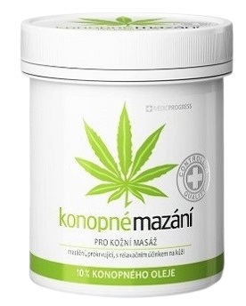 MEDICPROGRESS Konopné mazání 10% 250 ml