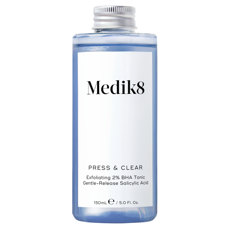 MEDIK8 Press & Clear Jemné exfoliační tonikum náhradní náplň 150 ml