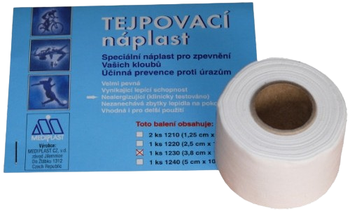 MEDIPLAST Náplast 3.8 cm x 10 m 1230XT tejpovací
